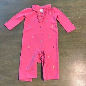 Ralph Lauren Pony Cotton Coverall